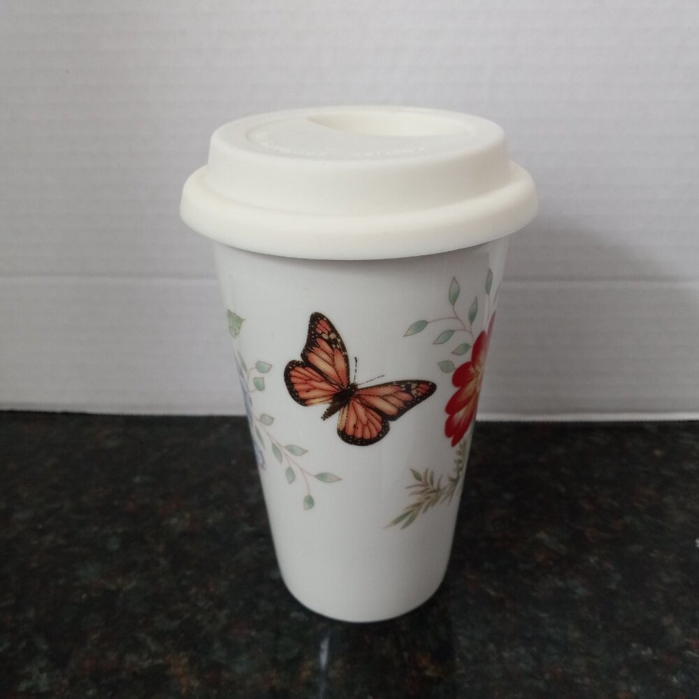 Lenox Butterfly Meadow Travel Mug